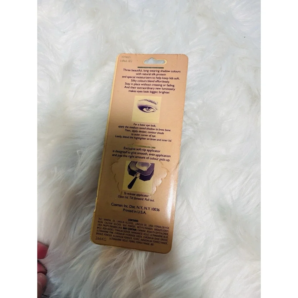 L'Oreal Vintage Shadow Riche LES Gongardo Eye Shadow Trio NOS
